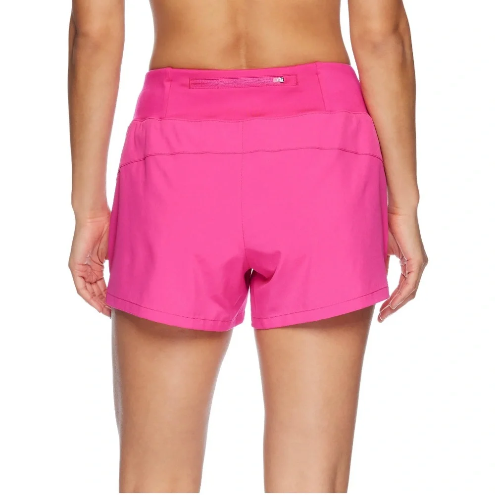 Reebok Women’s Revolve Running Short with Back Pocket Barbie pink